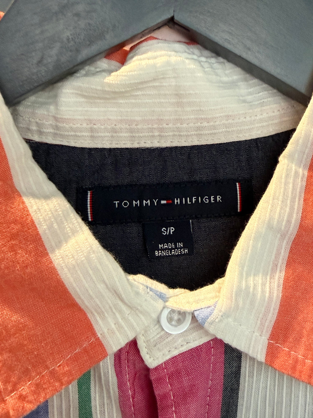 Tommy striped button down