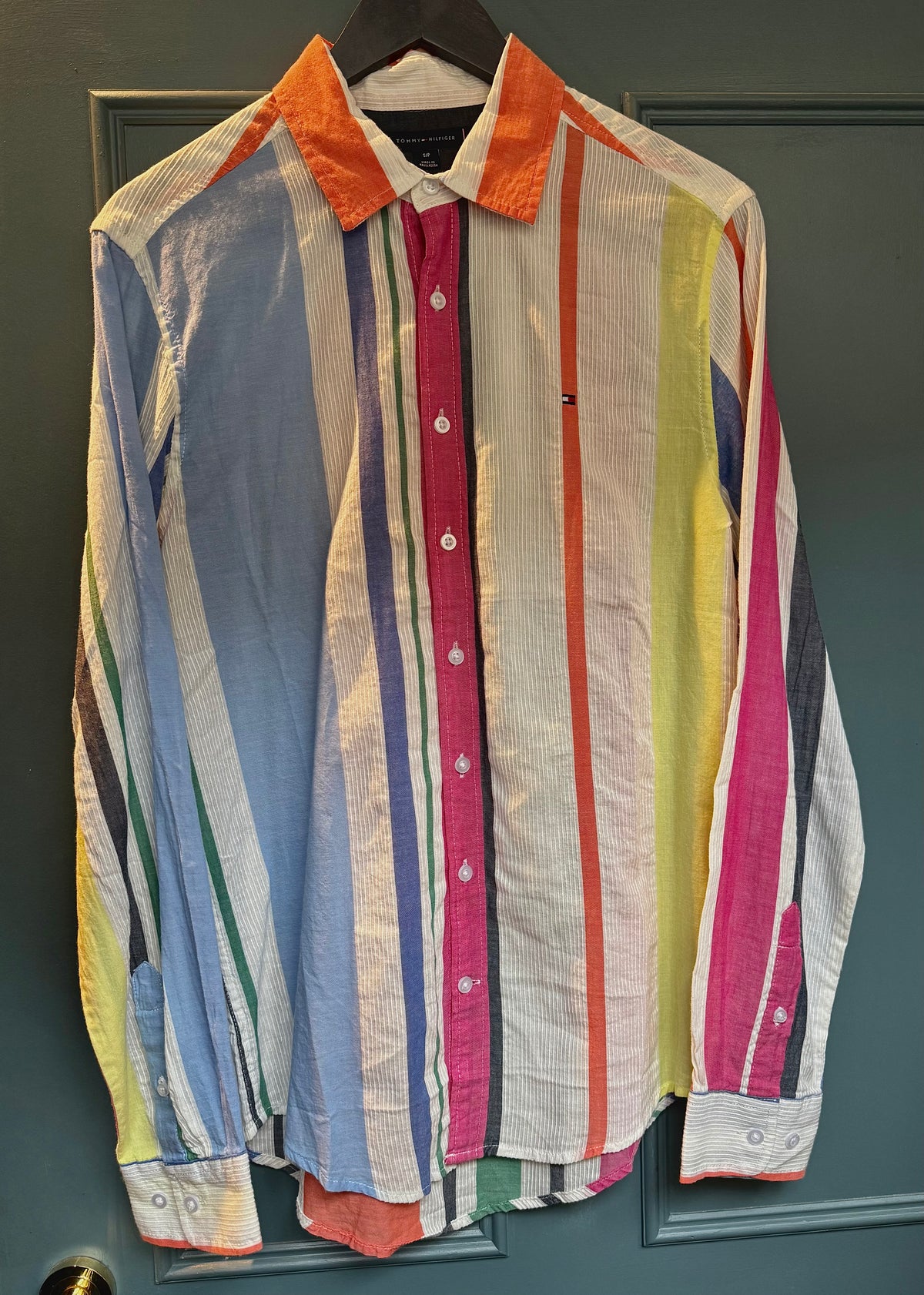 Tommy striped button down