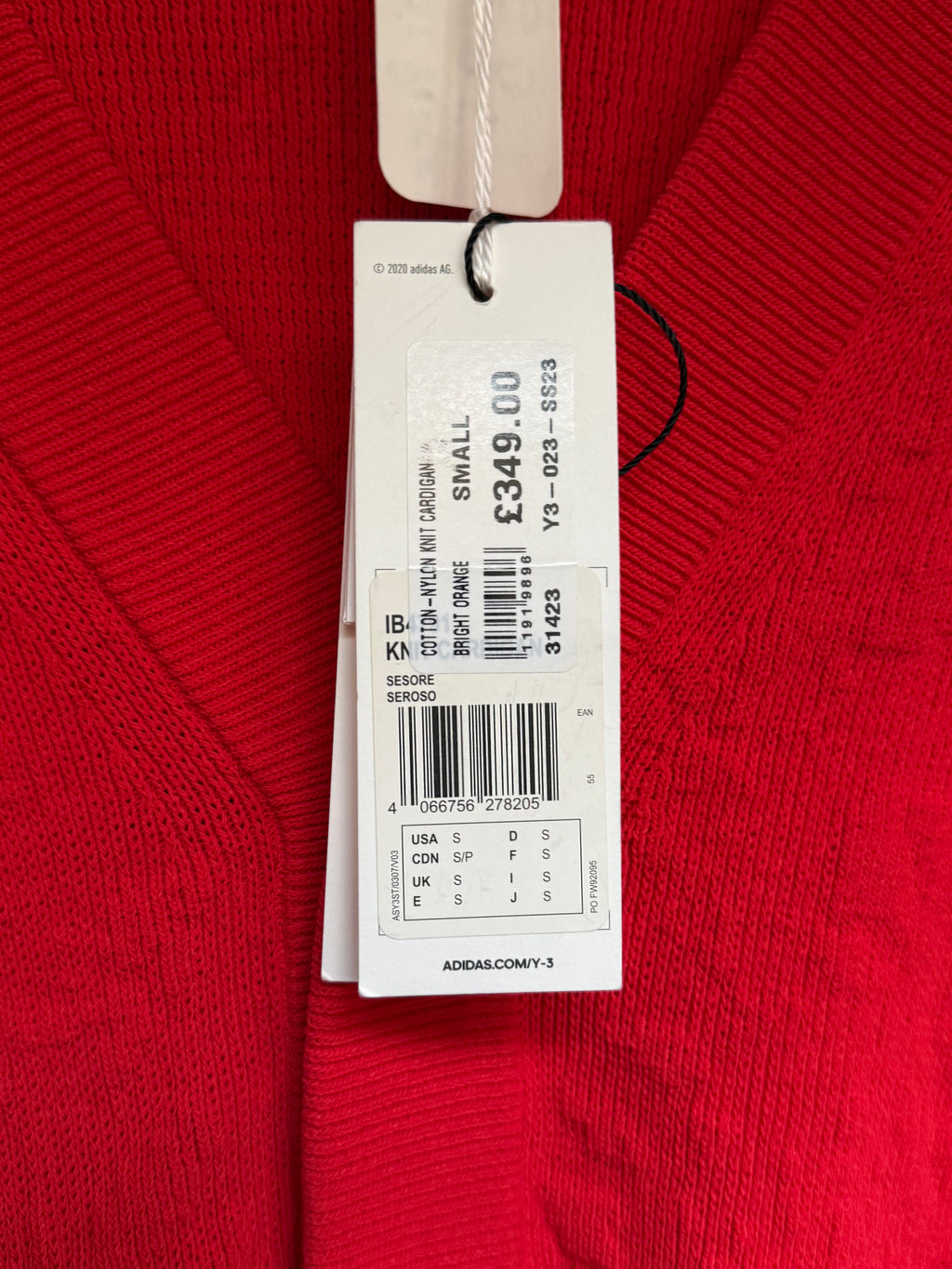 Y-3 knit cardigan