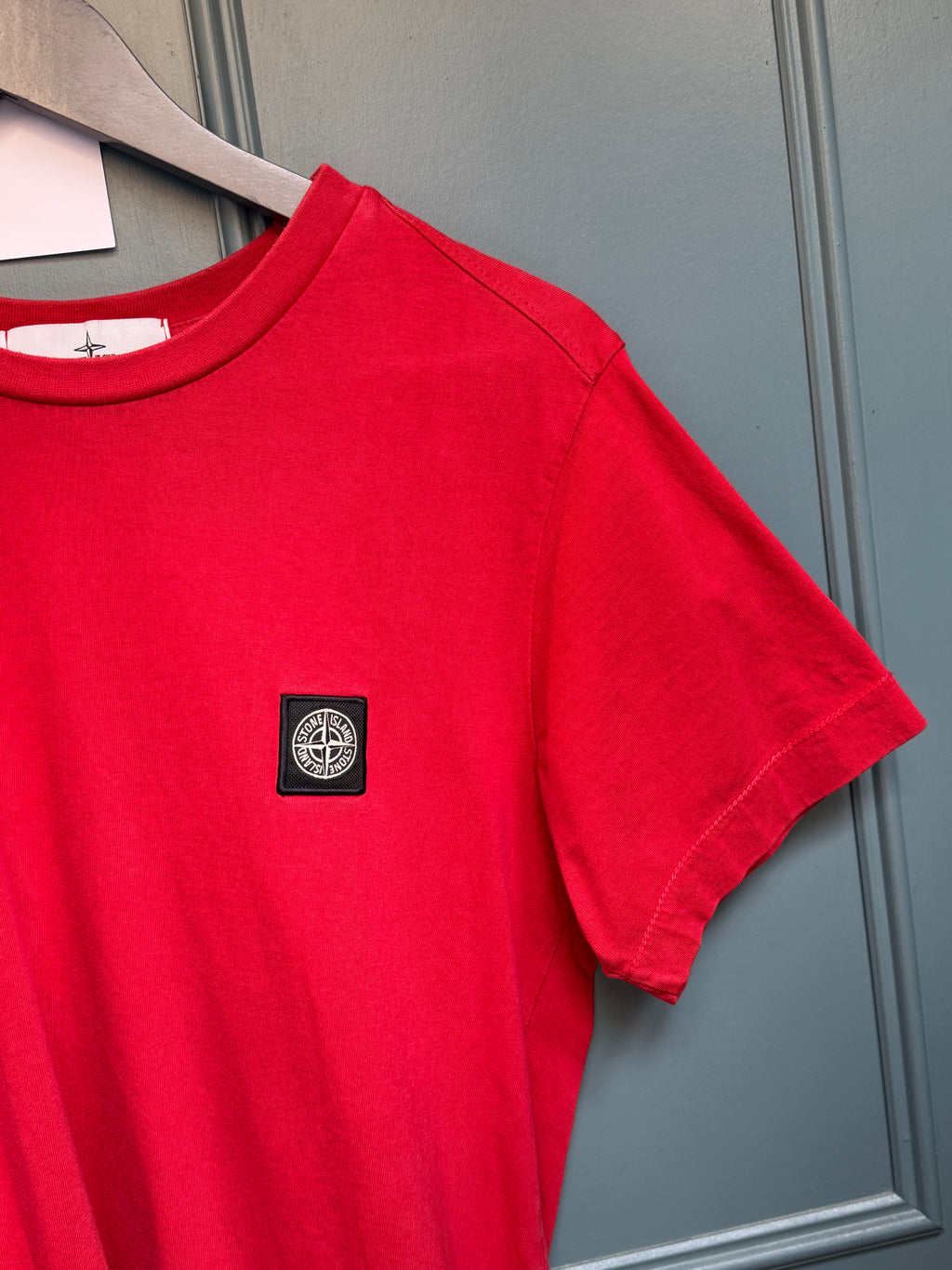 Stone Island Compass logo Patch Tee