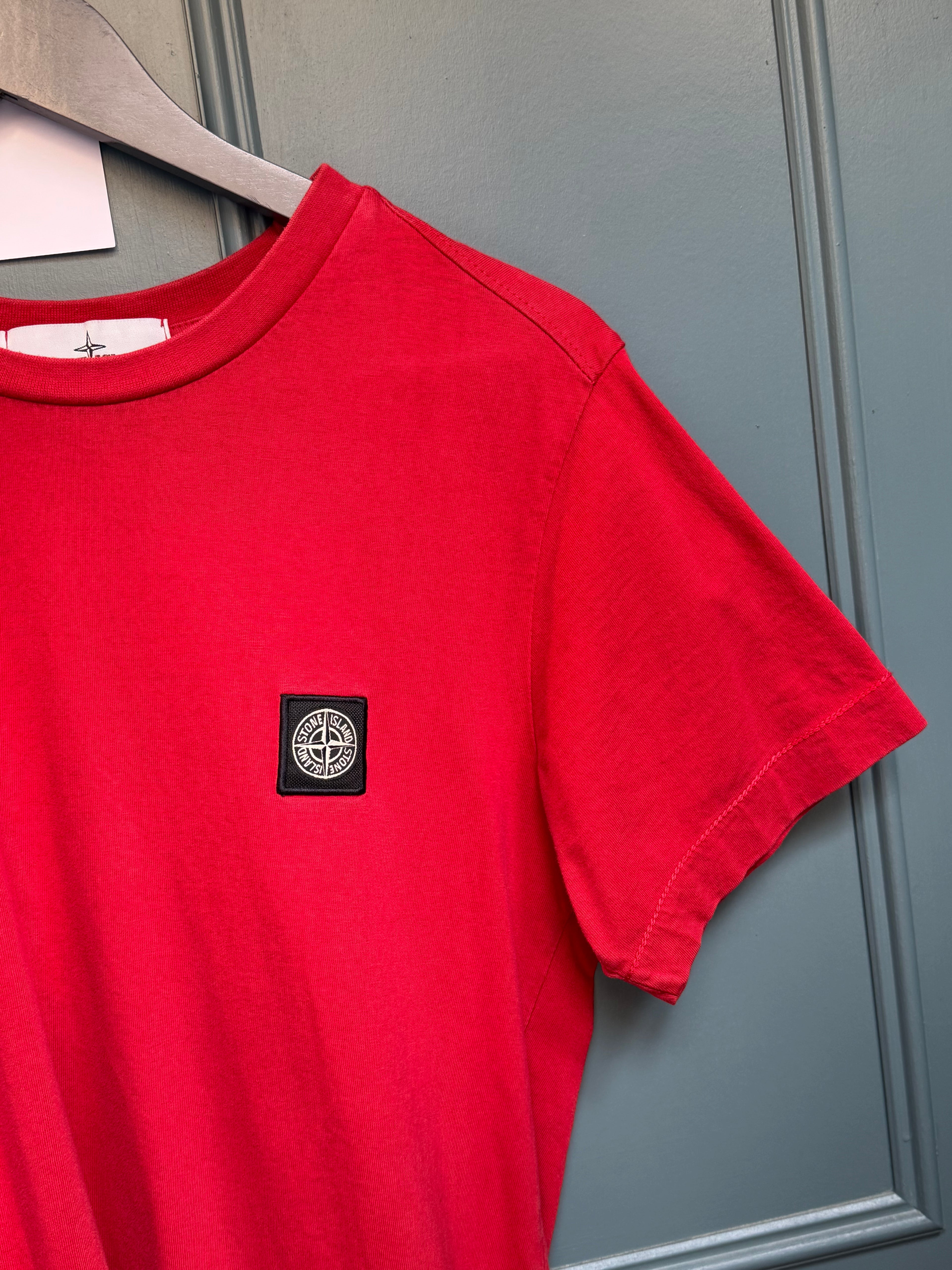 Stone Island Compass logo Patch Tee