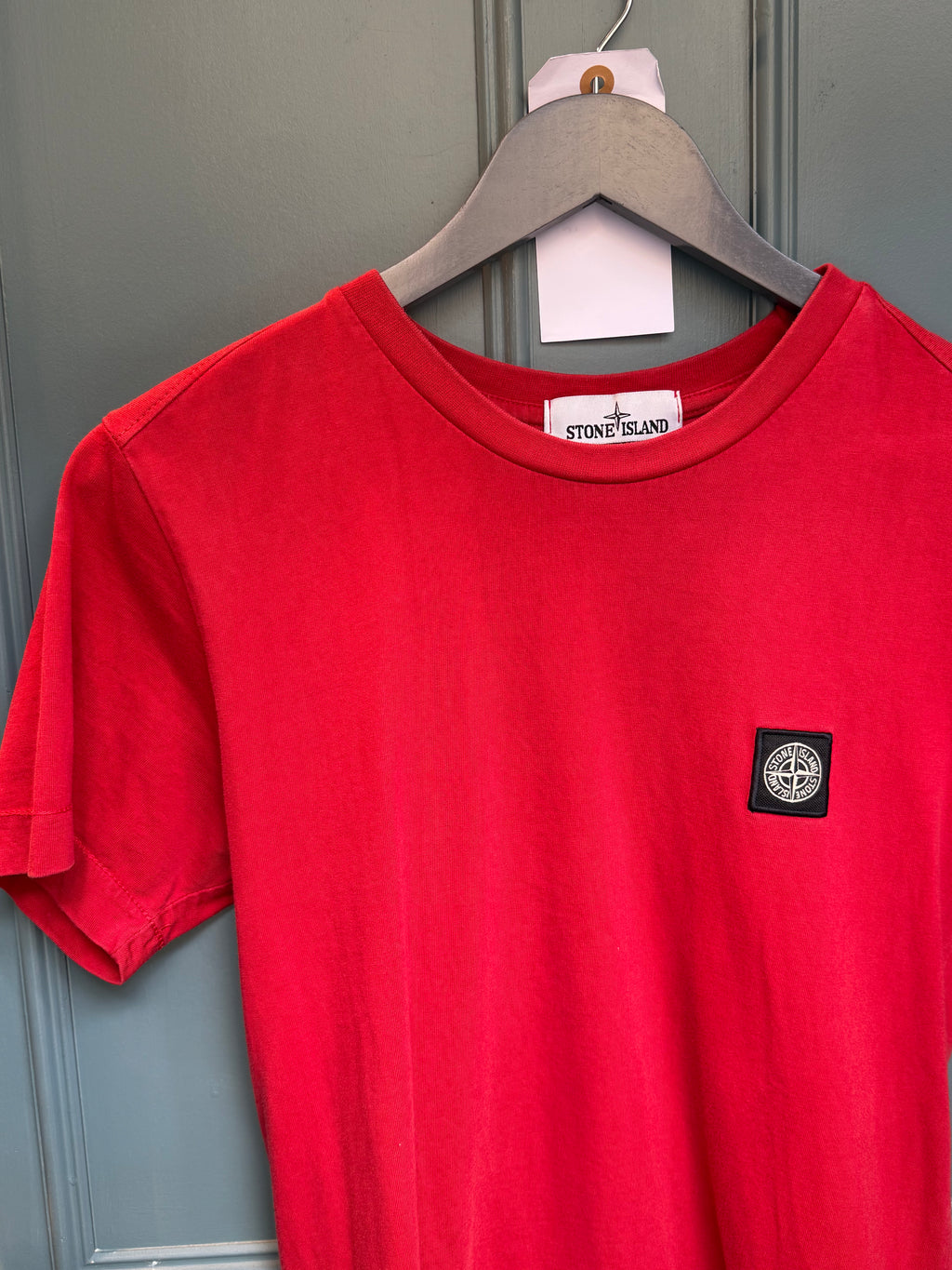 Stone Island Compass logo Patch Tee
