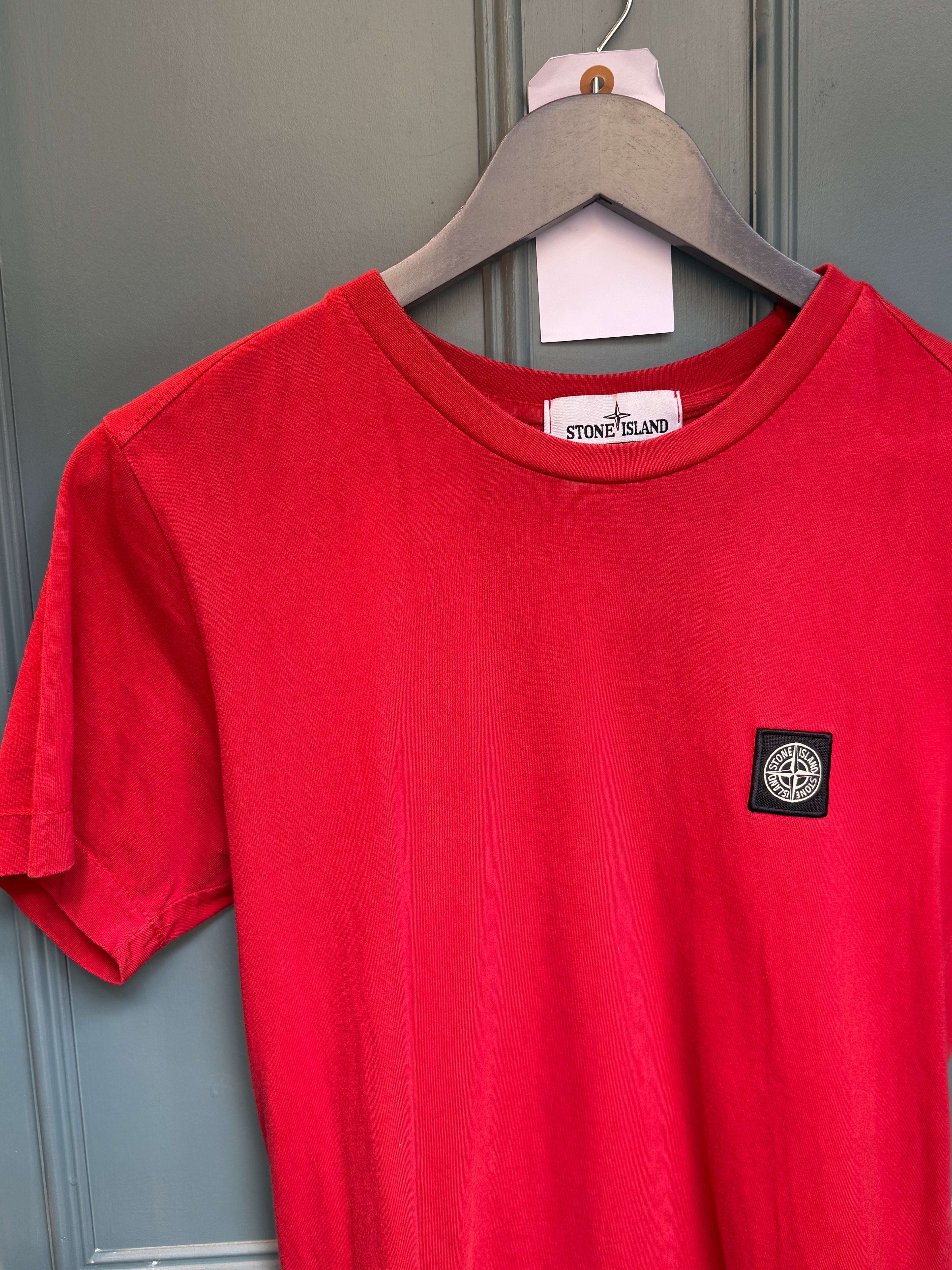 Stone Island Compass logo Patch Tee