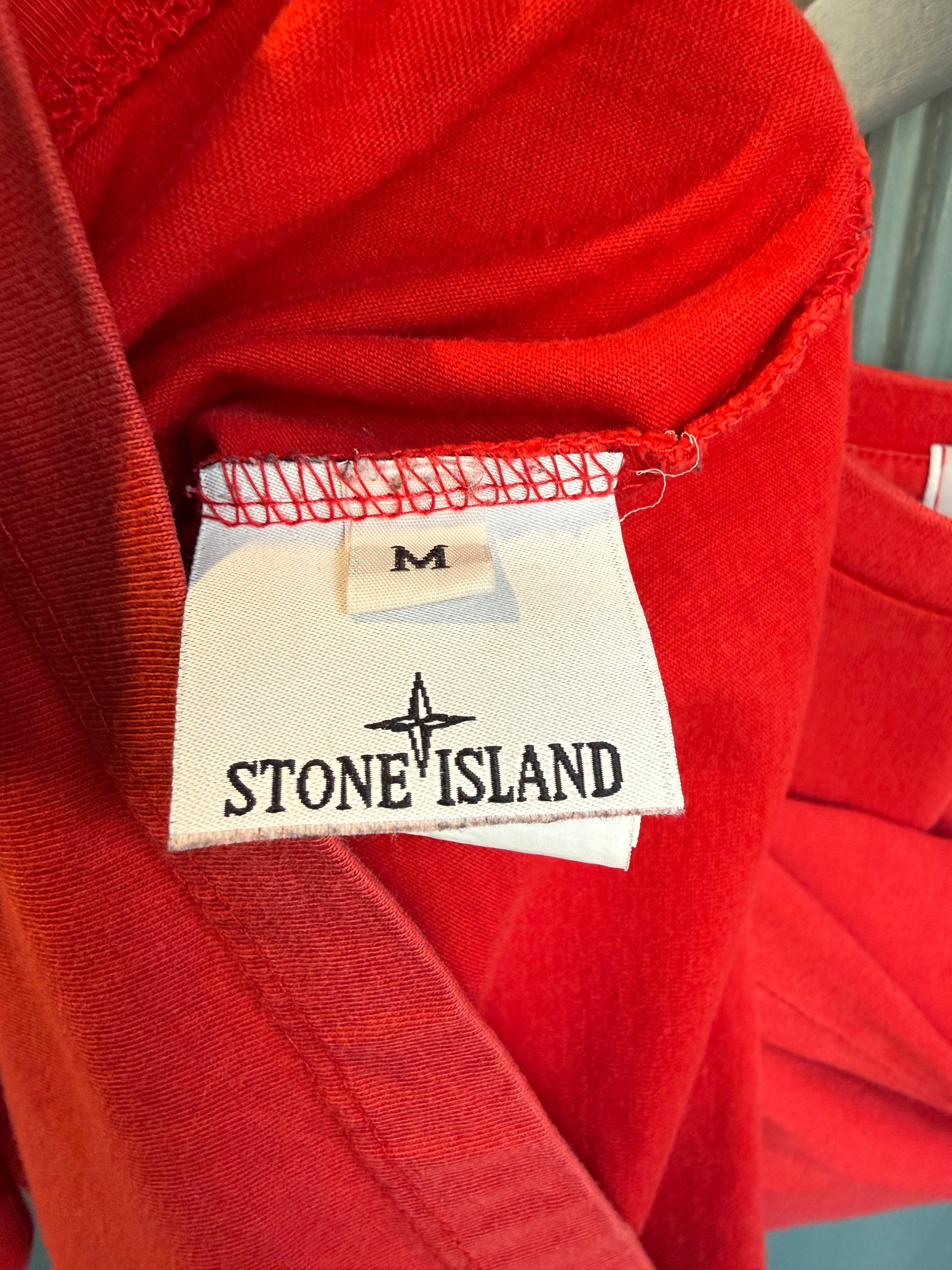 Stone Island Compass logo Patch Tee