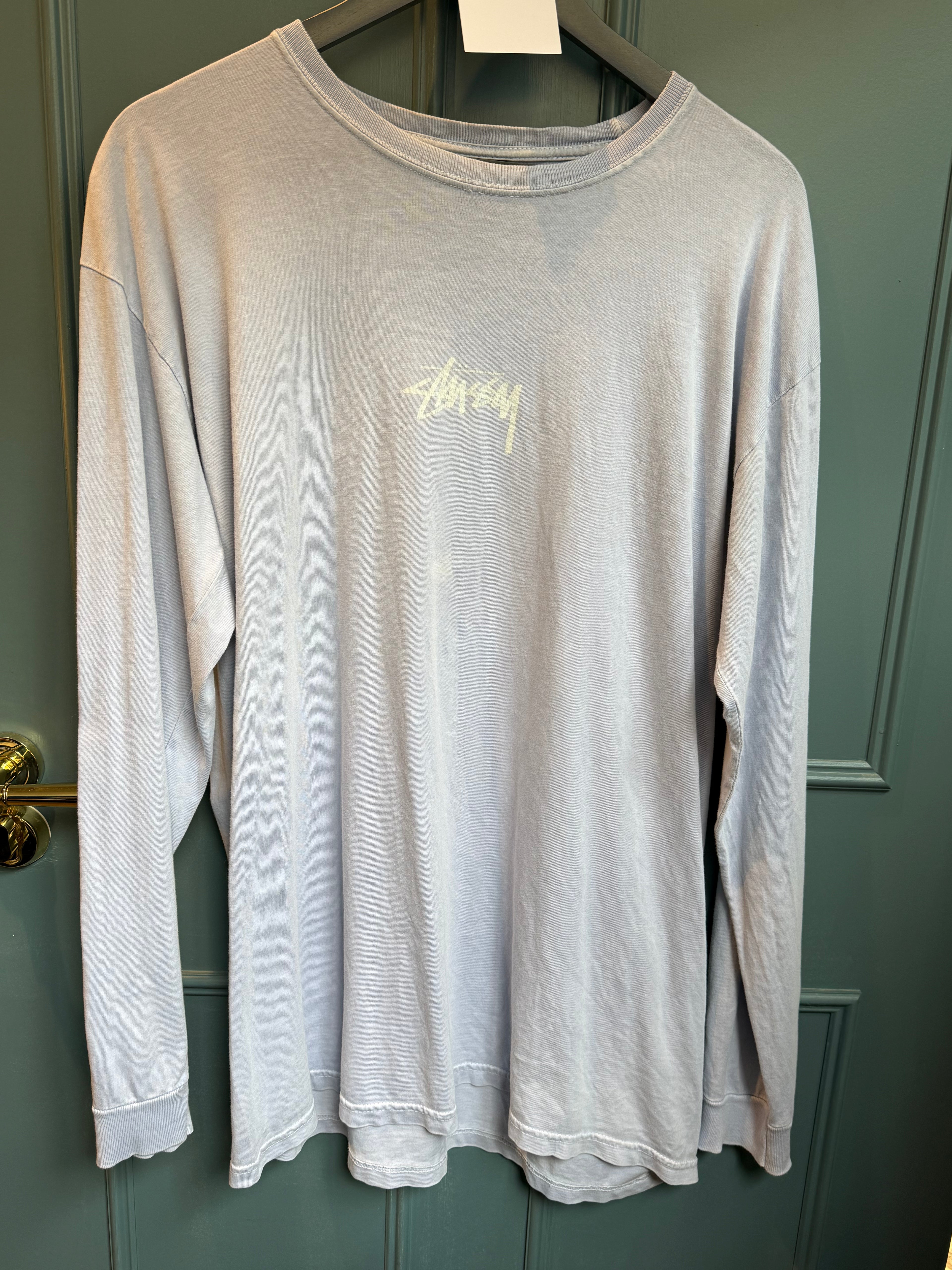 Stussy Pigment Dyed Long Sleeve Tee