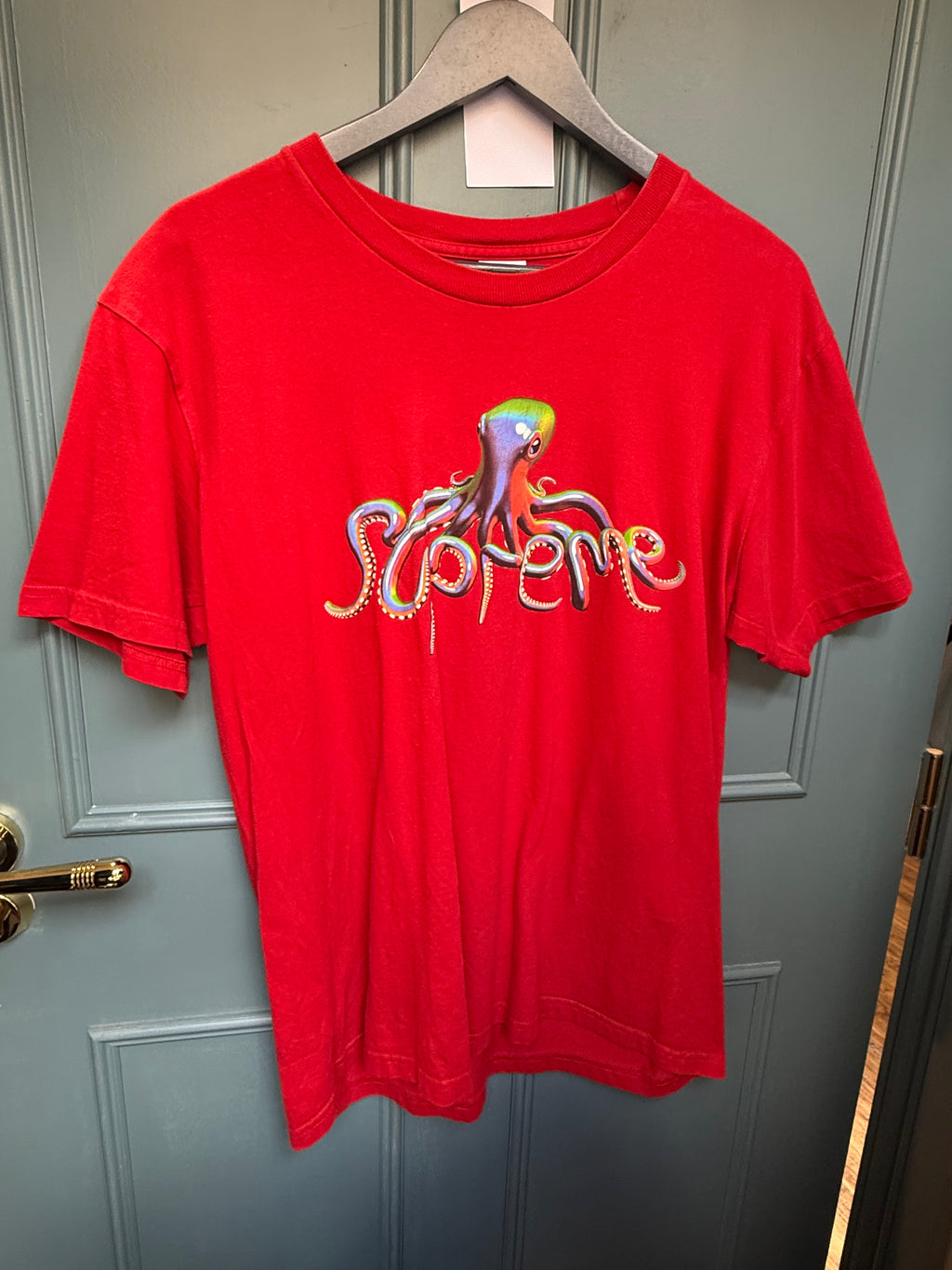 Supreme Red Octopus Tee