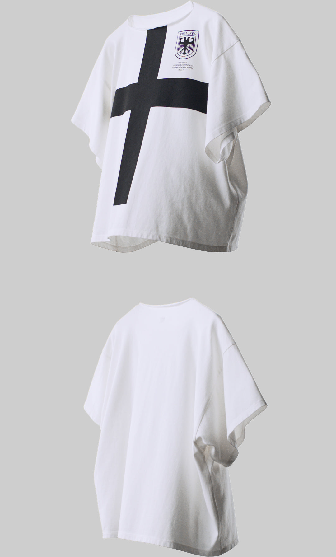 YZY VULTURES KOREA CROSS TEE